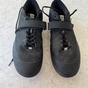 Black Athletic Men's Shoes for Track- specific to throwing!!